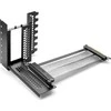 „CableMod“ vertikalus PCI-e laikiklis PCI-e 4.0 leidimas, HDMI + DisplayPort – juodos spalvos