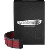 CableMod C-Series PRO ModMesh Cable Kit for Corsair AXi/HXi/RM (Geltona Label) – carbon/raudonos spalvos