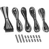 CableMod Rinkinys kabli, Juodai-balta (CM-CAB-CKIT-N86KKW-R)