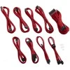 CableMod C-Series PRO ModMesh Cable Kit for Corsair AXi/HXi/RM (Geltona Label) – raudonos spalvos