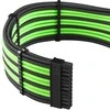 CableMod C-Series PRO ModMesh Cable Kit for RMi/RMx/RM (Juodas Label) – juodos spalvos/hellžalios spalvos