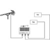 Cabletech Antenos signalo stiprintuvas 20dB