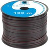 Cabletech Laidas kolonėlėms 2x0.16mm² juodas/raudonas, laidininkas CCA (variuotas aliuminis)