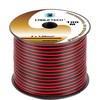 Cabletech Laidas kolonėlėms 2x1.0mm² juodas/raudonas (varinis)