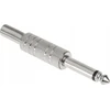 Wtyk Cabletech 6,3 mm mono metalinis lizdas