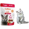 Kačių Maistas - CALIBRA Cat Life Suaugusiųjų Jautiena padaže Drėgnas Maistas 85g