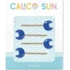 Calico Sun Sophia plaukų klipai - Mėnulis 4vnt.