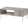Cama Meble TRESSE suolas/stalas 110x60x40 kašmyro matinė spalva