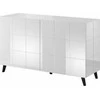 Cama Meble Šoninė Spintelė - Cama 2D Balta Blizgi
