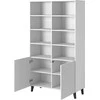 Cama Meble Saugojimo Lentyna - Pafos 100x40x176,5 Cm Balta