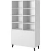 Cama Meble Saugojimo Lentyna - Pafos 100x40x176,5 Cm Balta