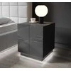 Cama Meble Naktinis Staliukas - Cama Reja Baltas Apšvietimas