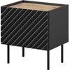 Cama Meble Naktinis Staliukas - Onda 50x40x54 Juodas
