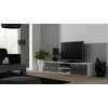 TV staliukas Cama Meble Televizorius stovas - Cama Soho RTV180BI/SZ Balta/Pilka