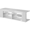 Cama Meble Televizorius - Cama Texas 50" Balta Blizgi