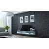 Cama TV staliukas VIGO NEW 30/180/40 (spalva: balta/blizgi pilka)