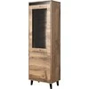 Cama Meble Spinta - Nord 60x38x182,5 Cm Ąžuolo Wotan/antracito
