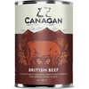 „Canagan CANAGAN šunims“ posz.400g BITISH jautiena WOLOVINA / 6