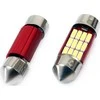 LED lemputės CANBUS 4014 12SMD festoon C5W C10W C3W 31mm baltos 12V 24V amio-01631