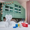 Candellana Kolorowanka 3D Elegant Dino Figūrėlė gipsowa