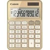 „Canon KS-125KB“ skaičiuotuvas Kompiuterinės kanceliarinės prekės Paprastas skaičiuotuvas Aukso spalvos