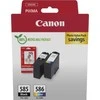 Canon PG-585/CL-586 (6205C004) Photo value pack Rašalinių kasečių komplektas, BK/CMY