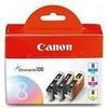 Rašalas „Canon“ rašalas CLI-8CMY / 0621B029 (žydra, purpurinė, geltona, juoda)