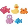 CANPOL BABIES neslystantys mini kilimėliai į vonią 5vnt Colorful Ocean 12x10cm 80/003