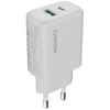 CANYON įkroviklis OnCharge 250 25W 1xPD 1xQC ES baltas