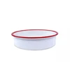 Apaļa emaljēta cepamforma Oliver Voltz 5V1222KR34 34×8 0 cm balta 5V1222KR34 ()