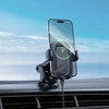 Canyon Borofone automobilinis laikiklis BH223 Follower su belaidžiu įkrovimu, juodos spalvos