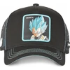 Capslab Freegun Dragon Ball Z Vegeta kepurė CL-DBS3-1-CAS-VEG1 juoda, vienas dydis