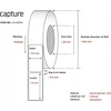 Capture Capture CA-LB3041 etykiet do nadruku Baltas