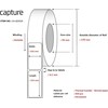 Capture Label 102x152, Core 76,