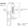 Capture Label 105x32, Core 40,