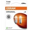 OSRAM Automobilinės lemputės 4W 12V BA9S 2vnt