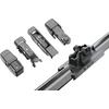 Bosch Car wiper without frame BOSCH, 700 mm, 4 mounting adapters
