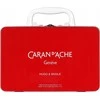 Caran d`Arche Metalinis dėklas su CARAN D'ACHE Swisscolor pieštukais