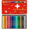 Caran D'ache Caran d`Arche Swisscolor Aquarelle, su akvarele efektas, šešiakampis, 40pc, spalvų derinys