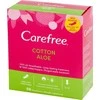 Carefree Cotton Aloe Kelnaičių įklotai 1 pakuotė - 56 vnt