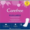 CAREFREE_Plus dideli lengvai kvepiantys įklotai, 64 vnt.