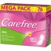 CAREFREE Cotton Feel Aloe Kelnaičių įklotai - normalūs, 1 pakuotė - 76 vnt.