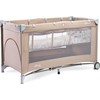 Kelioninė lovelė CARETERO Basic Plus smėlio spalvos