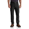 Carhartt Kelnės Carhartt Rigby Straight Fit kelnaitės juodos