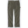 Carhartt Kelnės Carhartt Rugged Flex Duck Dungaree Moss