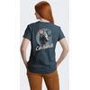 Carhartt Marškinėliai Carhartt Dearborn Rosie IRON Mėlynas