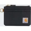 Carhartt nailono „Duck“ juodos spalvos kortelių piniginė