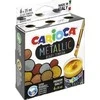Tempera dažai CARIOCA Metallic, 6 spalvos, 25 ml