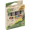 Teksto žymekliai CARIOCA kirsta galvute, ECOFAMILY MEMOLIGHT, 5 mm, 4 vnt.