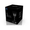 Lyngby Glas - krištolinė Melodia raudonojo vyno taurė - 27 cl - 4 vnt. rinkinys